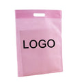 Wholesale  Promotional Handled Style Foldable Reusable Shopping Bag PP Non Woven Tote Bag Trading Show Non Woven Bag