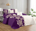 Wholesale 2022 New Style Luxury Microfiber Floral Pattern Bedspread & Coverlet Set for King & Queen Size 3 Piece Home Use