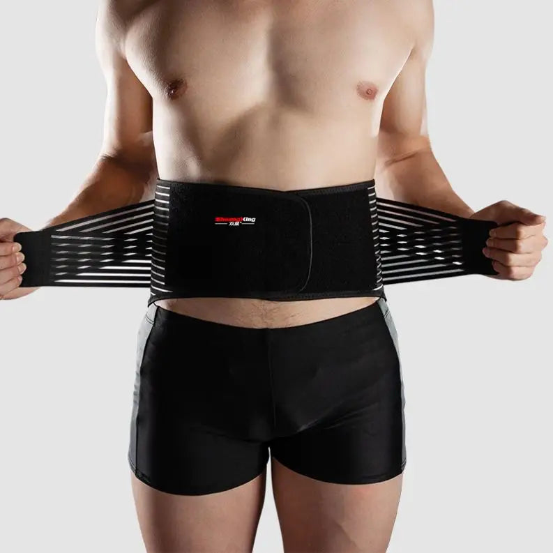 Waist protection Neoprene Waist Support  Fitness Lumbar protection Belt  Lower Back Support Waist Brace for Pain Relief