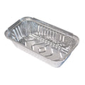 Food Grade 670ml 1.5lb No.6a Bakery Trays Disposable Takeaway Rectangle Aluminum Foil Container for Philippines