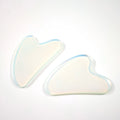 HY Wholesale opalite private label heart jade gua sha