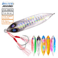 MISTER JIGGING Manufacturing Factory Price 25g 40g 60g Saltwater Fishing Slow Pitch Jig Metal Jig Lure