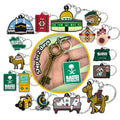Custom Saudi Flag Arabia PVC Desert Camel Souvenir Gift Items Keychain Accessories Keyring Bag Charms for Business Promotions