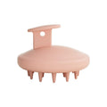 Customized Logo Silicone Waterproof Cushion Nylon Round Scalp Massager Shampoo Brush with Washer Hair Care Tool