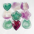 Crystals Natural Stone Bulk Energy Stones Mineral Fluorite Shapes Bowl for Gift