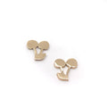 Fashion Custom  Handbag Labal Custom Underwear logo Golden Metal Hole Tags