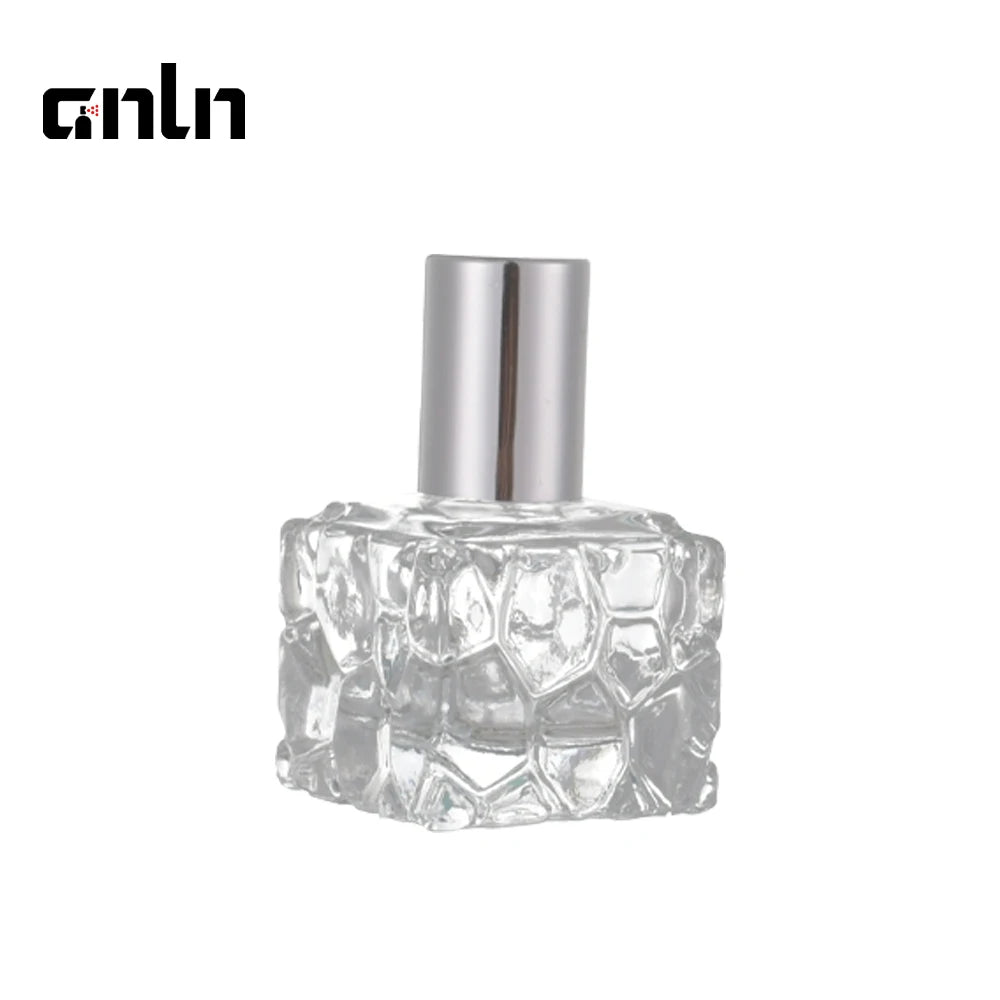Wholesale Glass Roller Bottles  Empty Refillable Glass Roller Ball 10ml Square Cube Bottle