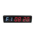 Portable 2.3 Inch Number Digital Countdown Stopwatch Clock Desktop Wall Mounted LED Interval Workout Timer for Gym Fitness