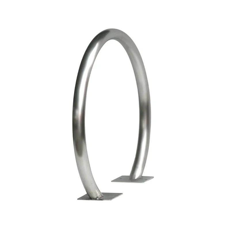 Outdoor Floor Metal Bike Storage Rack Outside Cycle Stand Road Public Bicycle Parking Stand for Small Apartment