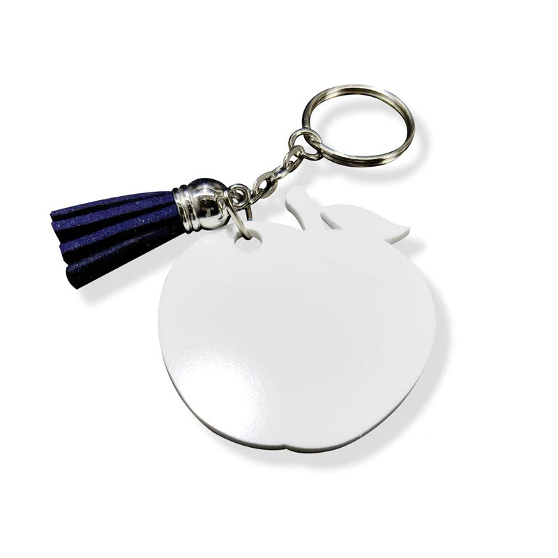 Multi Shapes Picture Frames FRP Plastic Acrylic Keychains Custom Sublimation Keychain Blanks for Gifts
