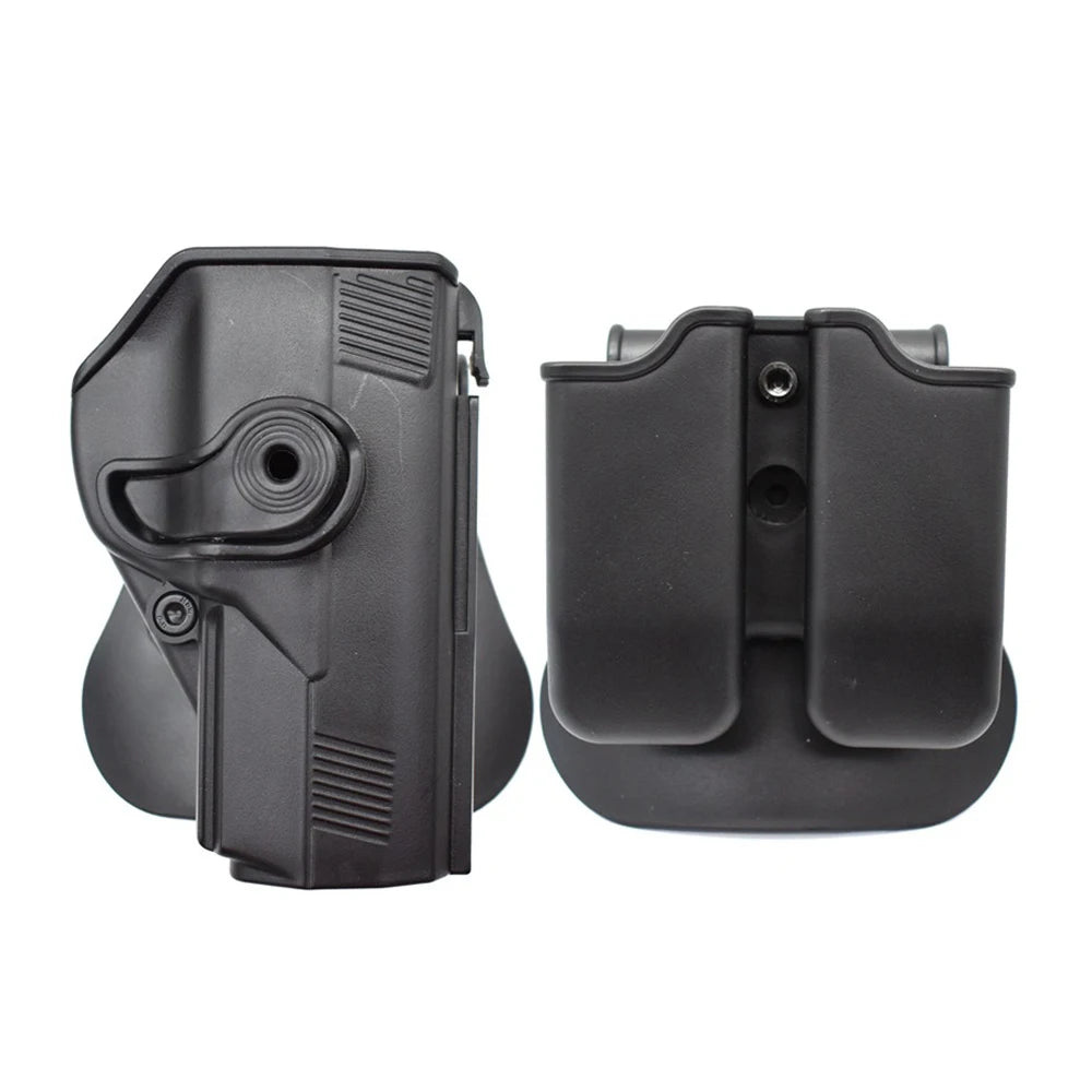 Tactical Right Handed Nylon Holster with Mag Pouch Belt Paddle Waist Case Hunting Accessories PX4 for Men and Women