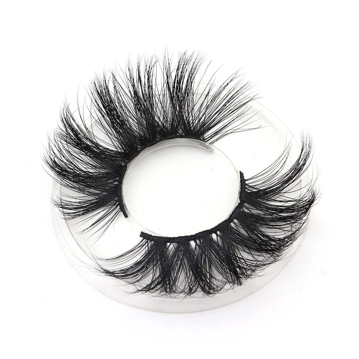 Private Label Fluffy 25mm Mink Eyelash Packaging Box 5d Mink Eyelashes