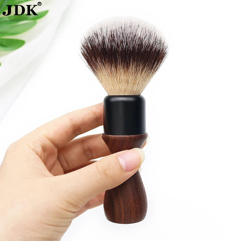 JDK 1pc Eco-friendly Shaving Brush Set Nature Wood Handle Shaving Brush Private Label with Bag