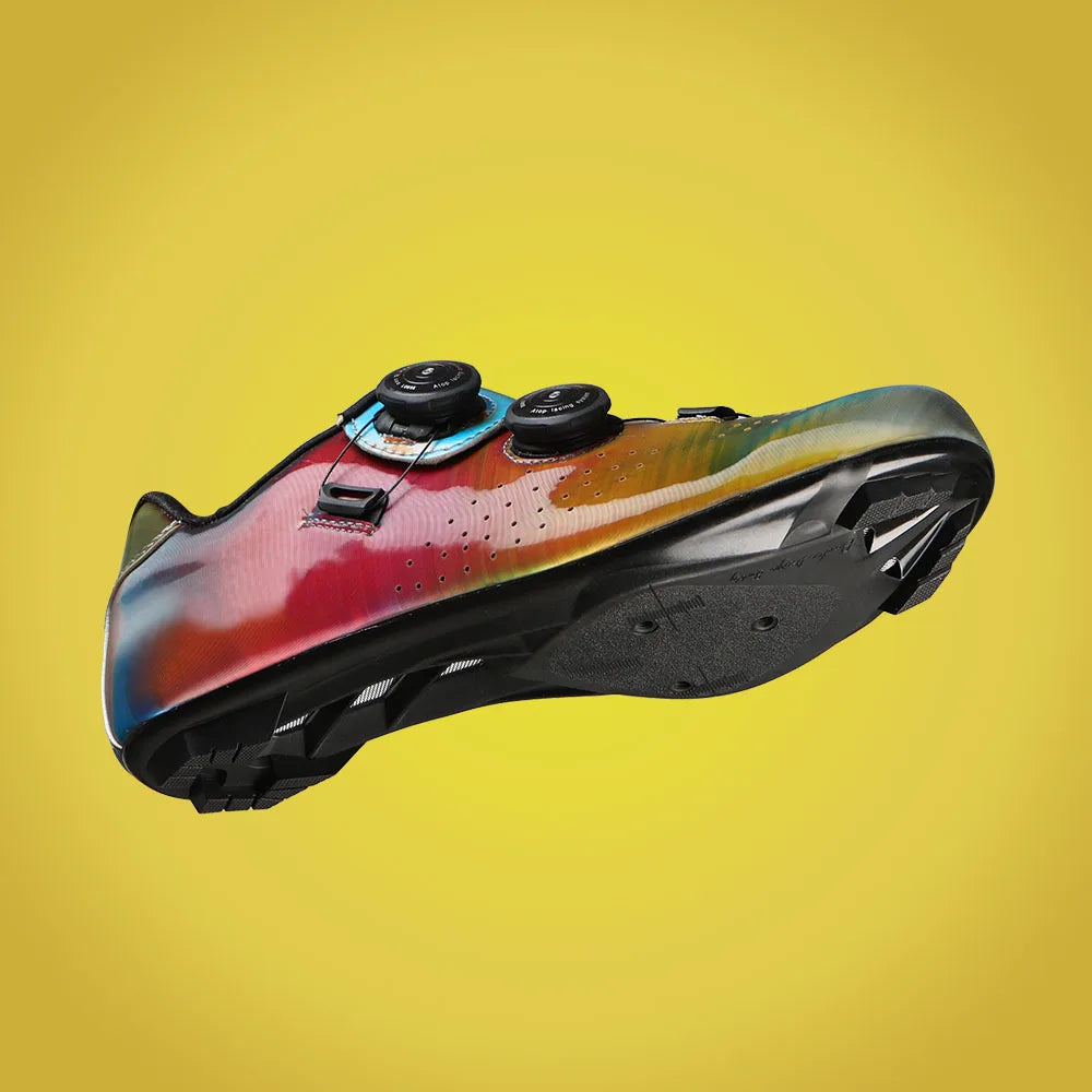 LAMEDA Mtb Mountain Bike Shoes Cleats Cycling Mtb Bike Shoes for Wide Feet Mtb Shoes