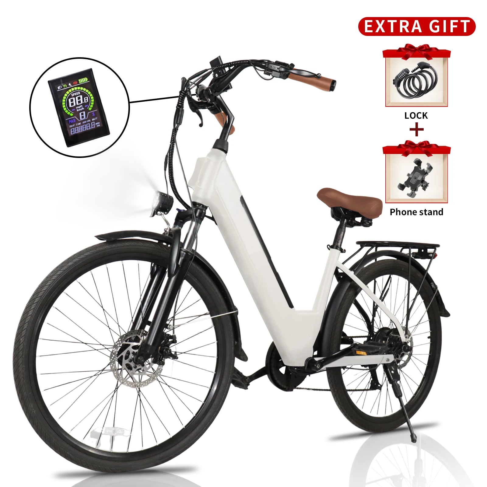 250W Skinny Bike CS20 VOMO Ebike Electric Bike E-bike City Bicycle E-Bike Electric Ebike EU Warehouse