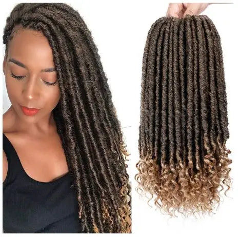 2025 LONGFOR Soft T30 in Kenya Extensions Private Label 20Inch Crochet Hair Wig Goddess Faux Locs