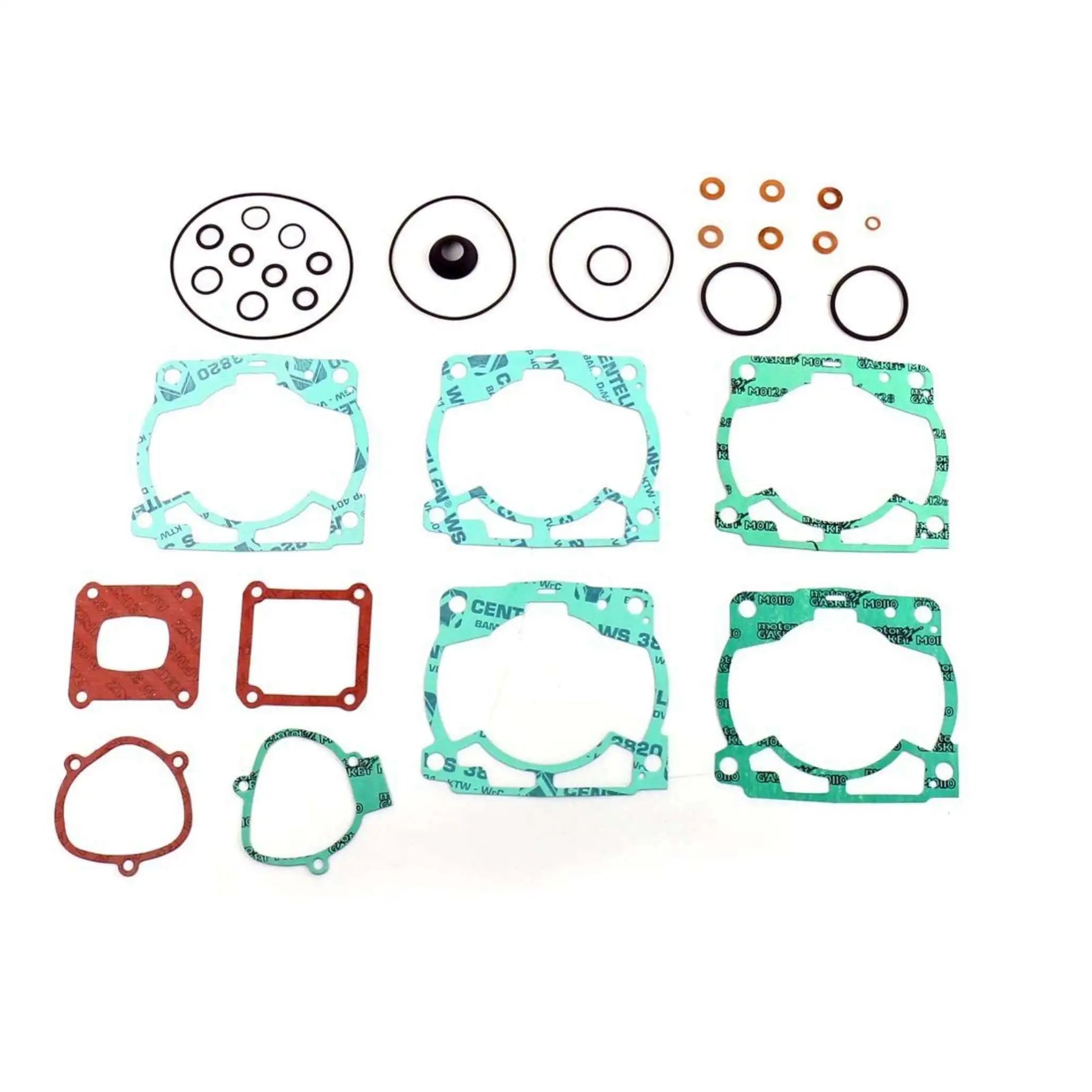 Centauro Ktm SX 250 17-22 Emery Flat Rubber Gasket Stainless Steel with FKM EPDM NBR PU Plastic Materials