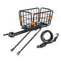 Bike Rack Rear Rack Cart Basket Mountain Bike Back Seat With Basket Ride Aluminum Alloy Rack Line Equipment