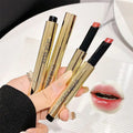 Private Label Long-Lasting Lipstick High Color Waterproof Moisturizing Lip Gloss Creamy Silky Lip Balm