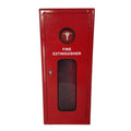 As Mild Steel Red Fire Extinguisher Cabinet 6kg/9kg/12kg Customized Size 1.0mm/1.2mm Fire Protection
