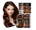 Natural 30ml Sachet Natural Herbal Men Hair Dye Black Hair Shampoo for Covering Gray Hair