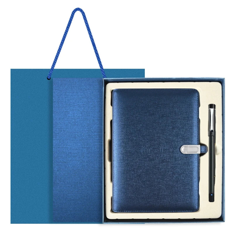 Personalized Corporate Gift Set Luxury Smart Notebook A5 Executive Kits Business Promotional Gift Set With Box MegaBDM