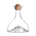 Factory Wholesale  Same High Borosilicate Mountain Type High Temperature Resistant Dishwasher Safe Decanter