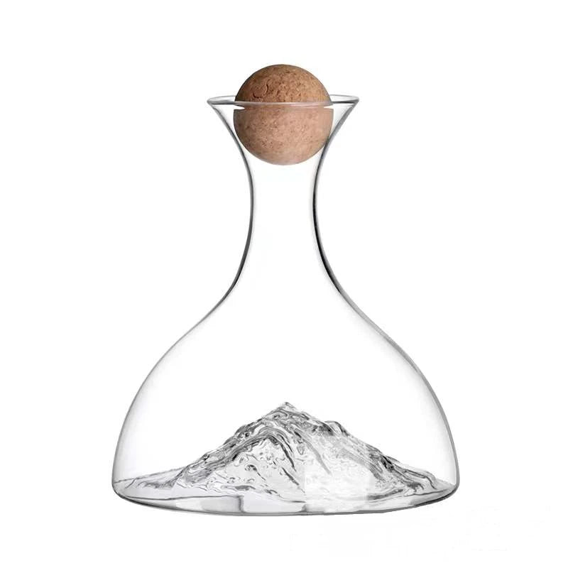 Factory Wholesale  Same High Borosilicate Mountain Type High Temperature Resistant Dishwasher Safe Decanter