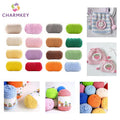 Genuine Quality 55%Acrylic 45%Cotton High Tenacity Dyed Fancy Yarn for Knitting Sewing & Weaving Projects