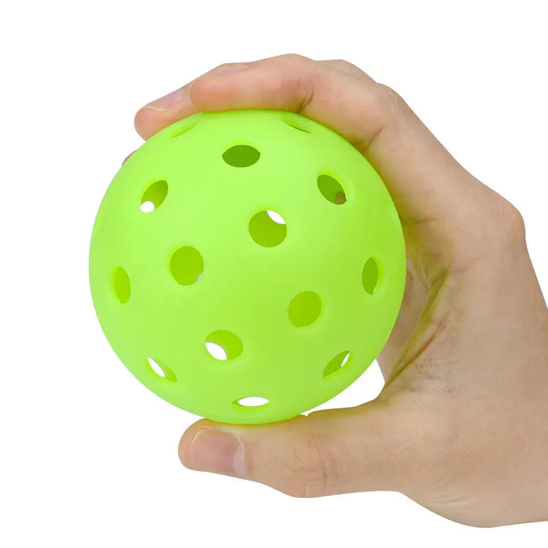 JH Low Price Stable Pickleball 74mm Injection Moulding 40 Hole Durable Pickleball Balls Practice Training for Fun and Recreation