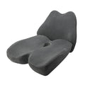 Customized Mesh Fabric Car Seat Back Support Cushion Sets With Extendable Strap Crash