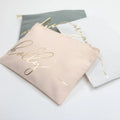 Low MOQ Gift Shop Wholesale Blank Plain Cotton Canvas Cosmetic Pouch Bag Makeup Bag Travel