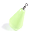 Wholesale High Quality Shrimp Shape Green Luminous Metal Fishing Lures Sinker Artificial Bait
