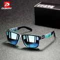 DUBERY D518 2026 Sunglasses Unisex Adult Customizable Logo High Definition Polarized UV400 Blue Frame PC Material
