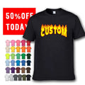 Quality Men's Oversized Cotton Tshirt Custom Logo Printed Pattern Plus Size Casual Jersey Blank Printed Tshirts