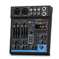 Depusheng M4 Professional Hot Selling Portable Digital USB Recording Studio 4 Channel Mini Audio Mixer