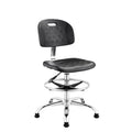Laboratory Furniture Adjustable Stool Chair Customized Swivel Height Laboratory Chair