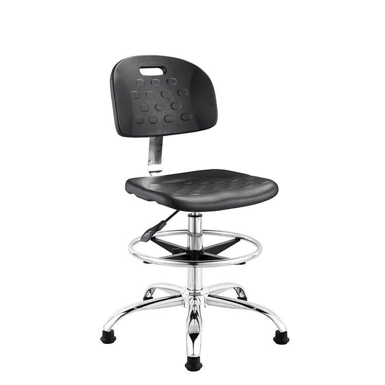 Laboratory Furniture Adjustable Stool Chair Customized Swivel Height Laboratory Chair