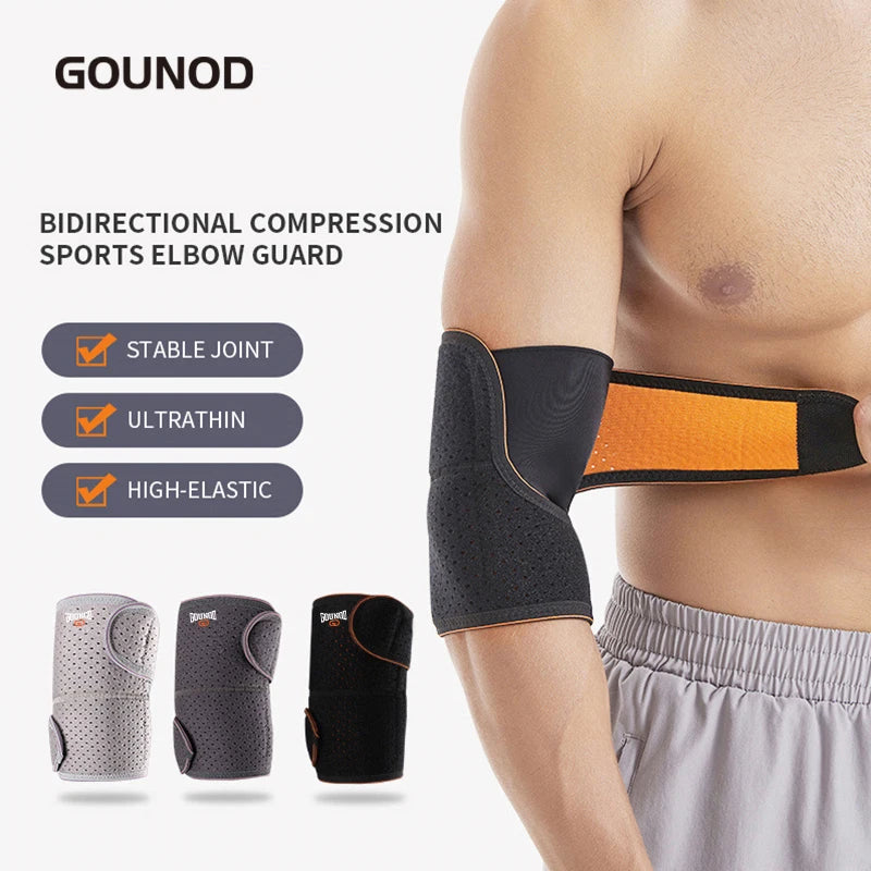 New Arrival Neoprene Elbow Pads for Sports Tennis Gym Fitness Breathable Elbow Support Brace