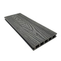 Modern WPC Composite Decking Floor Deck Board Teak Outdoor Pool Plastic Wood Decking Composite for Warehouse Smooth Brushed