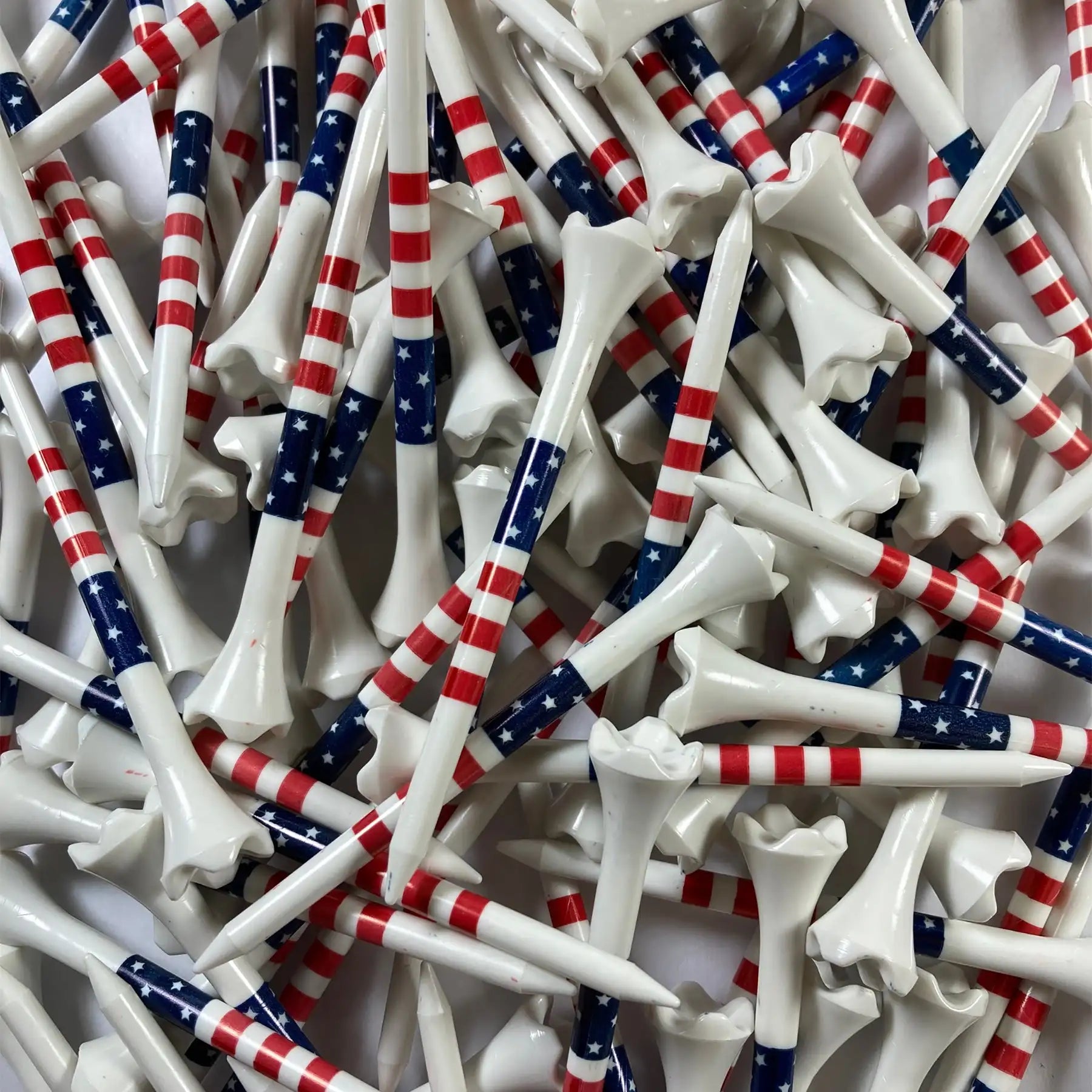 Wholesale Direct Colorful Custom Logo Golf Tees | Bamboo & Wooden Mix | Different Designs in Display Box