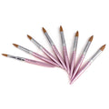 Kolinsky Acrylic Nail Brush for Acrylic Powder and EMA Monomer Application Made for Professional Nail Technicians DIY Home