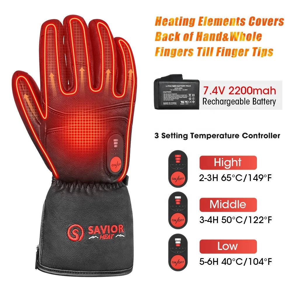 Winter Ski Gloves Men Women Waterproof Touchscreen Warm Snow Gloves for Snowboarding