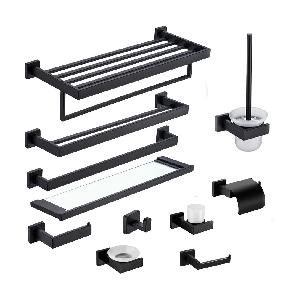 Kitchen Accessories 304 Stainless Steel Accessory Organizer Black Hardware Accessories Kits