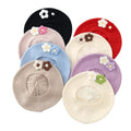 Kids Fashion Winter Autumn Solid Hat Princess Knitted Beret for Toddler Infant  Kids  Girls Boys 0-6Y