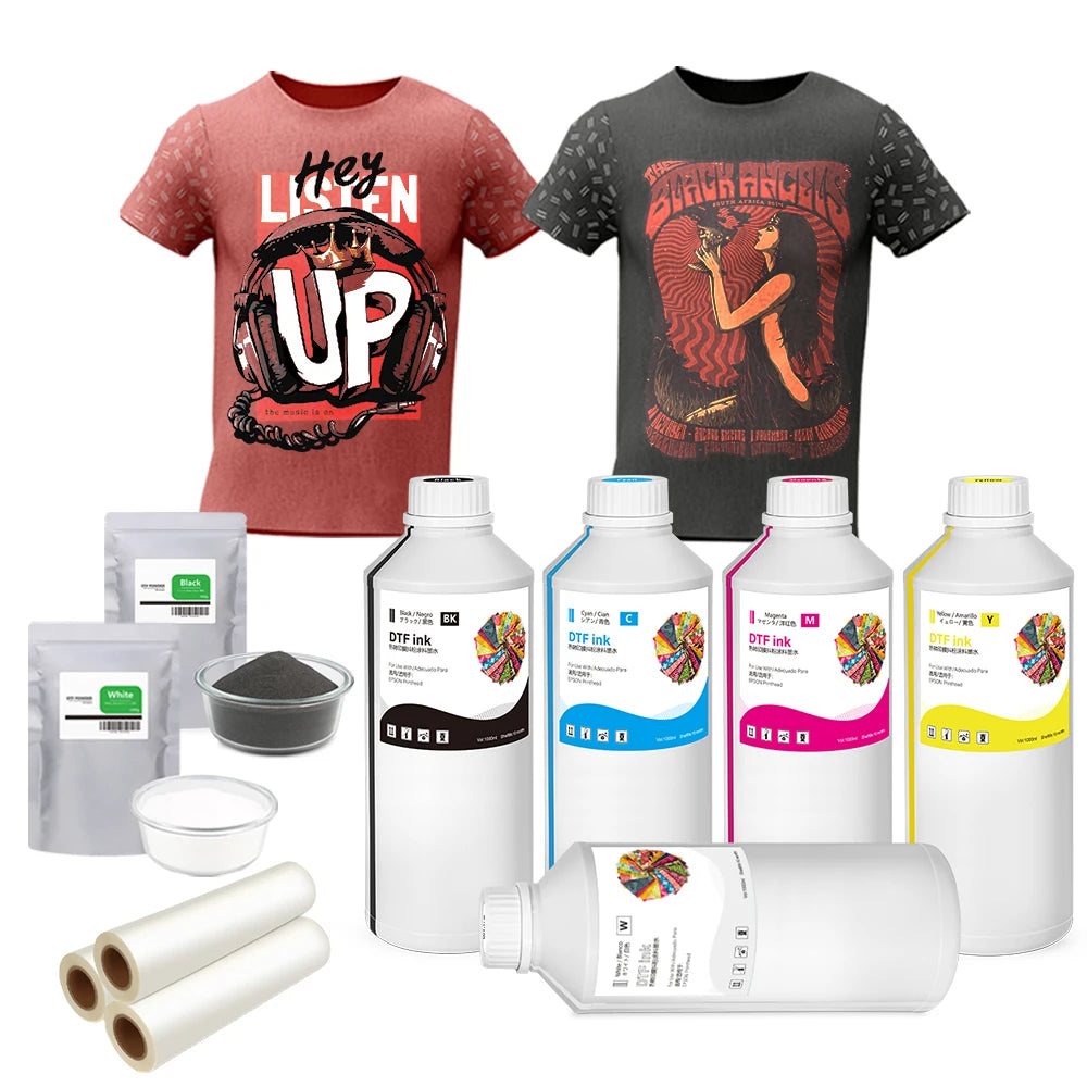 DTF Ink Kit for Epson L1800 L805 ET8550 ET-8500 XP-15000 R1390  R2000 R2400 P400 P800 All DTF Printer