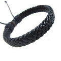 JOYA GIFT Hand Woven Cowhide Bracelet Popular Accessories Simple Multicolor Fashion