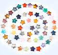 Polished Natural Rose Quartz Puffy Star Stone Semi-Precious Craft for Chakra Reiki Balancing Meditation and Home Decoration