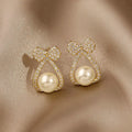 AA01395 Fashion New Pearl Earrings for Women Jewelry Shop Wholesale