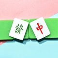 Hot Sale  Mahjong Tiles Resin Wholesale Kawaii Cartoon Chinese Jewelry Accessories